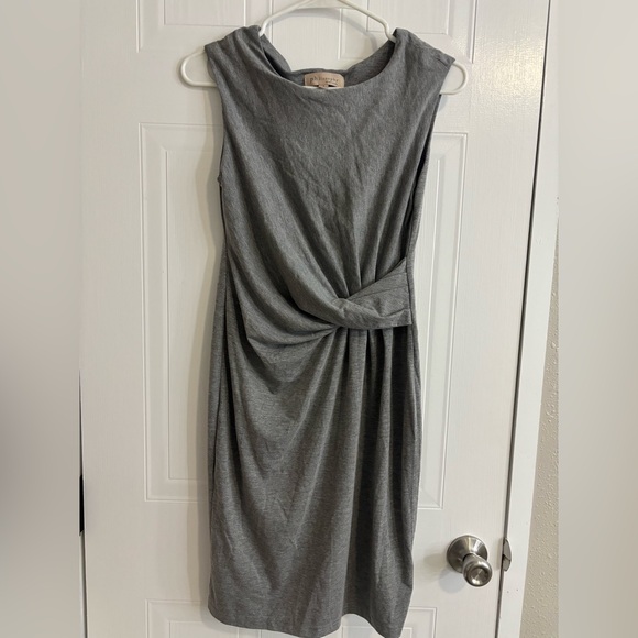 Philosophy Dresses & Skirts - Philosophy Gray Draped Mini Dress